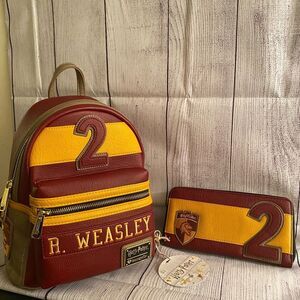Loungefly Ron Weasley Quidditch backpack